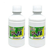 2 Tinta Pva Fosco 250ml True E Colors Branco 27101