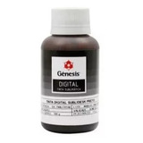 2 Tinta Sublimática 100ml Genesis Original Black Para Epson