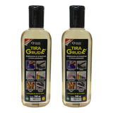 2 Tira Grude Removedor De Cola Adesivo Mancha 240ml Quimatic