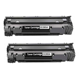 2 Toner Ce285a Compatível Impressor Hp P1102w M1132 P1005 