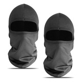 2 Touca Ninja Balaclava Frio Intenso Vento Térmica Moto