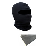 2 Touca Ninja Balaclava Malha Térmica Flanelada Frio Inverno