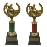 2 Troféu Taça P/ Sinuca Bilhar Torneio Campeonato Snooker
