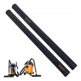 2 Tubo Extensor Prolongador Preto Aspirador Wap Gtw 10 12 20