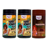 2 Turbo Power Bronze Plus + 1 Parafina De Chocolate/urucum