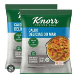 2 Un Caldo Em Pó Delícias Do Mar Knorr De 1kg