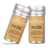 2 Un Pomada Cera Modeladora Bastão Natural 75g Wax Stick