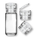 2 Und Moedor De Tempero Manual De Vidro Sal Pimenta 100ml