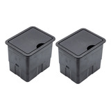 2 Uni Caixa De Tomada Para Embutir Mesa Escritorio 2 Tomadas