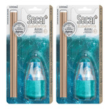 2 Unid. Difusor De Ambiente Secar 100ml Elementos Água 
