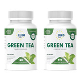 2 Unidade Green Tea (chá Verde) Eurolabs 120 Cps Original