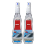 2 Unidades - Water Off Cristalizador De Vidros Wurth 100ml