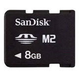 2 Unidades Cartão De Mem. Sandisk 8gb M.stick Micro M2