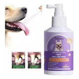 2 Unidades De Spray De Limpeza Dental Para Cães E Gatos