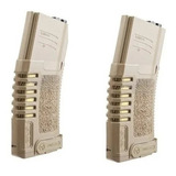 2 Unidades Magazine Airsoft Ares Amoeba Pro Midcap 140bbs 