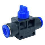 2 Válvula Pneumática Registro Bloqueio De Fluxo P/ Tubo 10mm