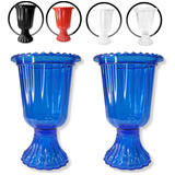 2 Vaso Grego De Mesa - Decoração De Festa - Várias Cores