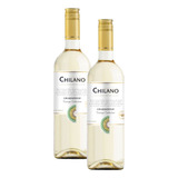 2 Vinho Branco Chilano Chardonnay Vintage