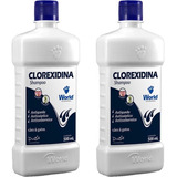 2 X Shampoo Clorexidina Dugs 500ml