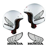 2 Adesivos Capacete Moto Tanque Honda