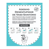 2 Adesivos Desentupidor Vaso Sanitário Tchau Bosta 