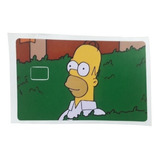 2 Adesivos Endividol Simpson Para Cartao Com Chip Em Vinil