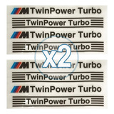 2 Adesivos M Twin Power Turbo