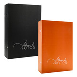 2 Albuns 512fotos 10x15 Modelo Liso Bom E Resistente Cor