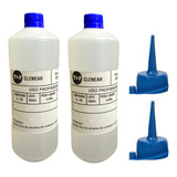 2 Álcool Isopropilico 1 Litro T f Cleaner Alta Limpeza bico