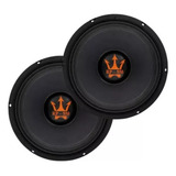 2 Alto Falante Mèdio Magnum 8 Ohms 10 Pol Grave 550w Rms