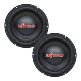 2 Alto Falante Subwofer Nitro 12 Pol 700w Bobina Simples Top
