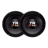2 Alto Falante Woofer Triton 12 600w 620 Rms 4 Ohm Pankadão