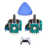 2 Analógicos 3d Direcional Alps Para Controles Ps5 Dualsense