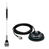 2 Antena Móvel Px B 2050 Suporte Magnético Cabo 4 Mts M 700k
