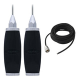 2 Antena Px Caminhão Marinox 2 7mt B2003p Cabo 5 5mts B 3001