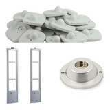 2 Antenas Antifurto P Lojas Mil Tags Cinza E 1 Desacoplado