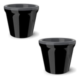 2 Baldes De Gelo Térmico Preto 6l Cerveja Festa Bar Social