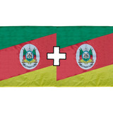 2 Bandeiras Do Estado Do Rio Grande Do Sul C  Frete Gratis