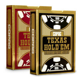 2 Baralho Copag Texas Holdem Poker 100 Plástico C Nfe