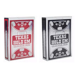 2 Baralho Plastico Copag Texas Holdem