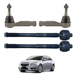 2 Barra Braço Axial 2 Terminal Direcao Gm Cruze 2012 2016