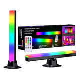 2 Barra Led Rgb Gamer Sensor Rítmica Musica C controle Base