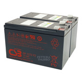 2 Bateria Csb Cs3 Gp 1272 F2 28w 12v 7ah Selada 100 Novas