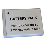 2 Baterias Nb-5l + Carregador Para Canon Powershot Sd30