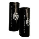 2 Baterias Recarregável 26650 T9 P90 X9 4 2v Lanterna Tática
