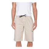 2 Bermudas Sarja Com Bolso Faca 100 Algodão Short Masculino