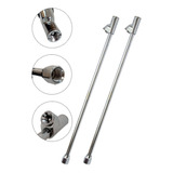 2 Bico De Encher Pneu Duplo Longo Em Y Com 350mm 
