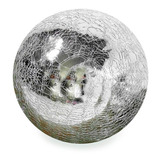 2 Bolas Esferas Decoração Decorativa Vidro Espelhado Grande