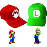 2 Bonés Super Mario Bros E