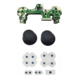 2 Botão Película Borrachas Condutiva Para Controle Ps4 040